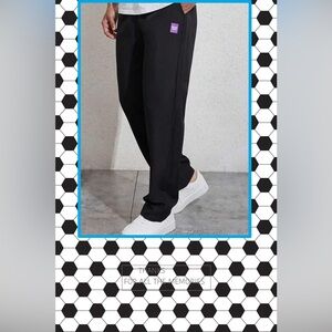 Manfinity Homme Men Letter Patched
Detail Drawstring Waist Pants